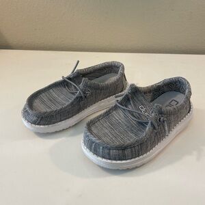 Hey Dude Kids Gray Casual Shoes